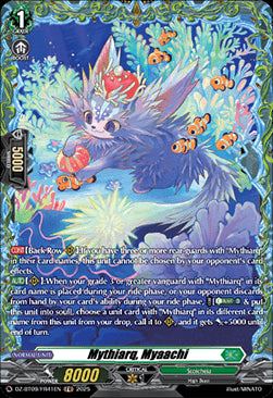 Mythiarq, Myaachi  (V.2 - Frame Rare) - Super Brave Detonation (Frame Rare) [DZ-BT09-FR41]