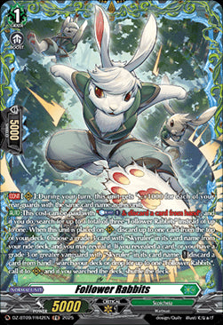 Follower Rabbits [D-Format] (V.2 - Frame Rare)⁣ - Super Brave Detonation⁣ (Frame Rare)⁣ [FR42]