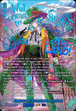 Sugary and Scary Land, Heartluru [D-Format] (V.3 - Secret Rare)⁣ - Super Brave Detonation⁣ (Secret Rare)⁣ [SEC02]
