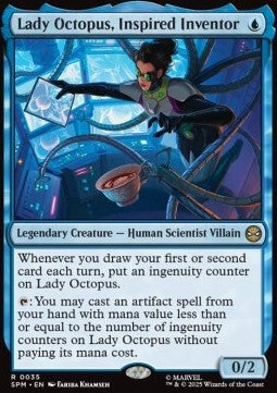 Lady Octopus, Inspired Inventor - Magic: The Gathering | Marvel's Spider-Man (Rare) [SPM-35]