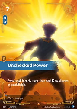 Unchecked Power - Origins (Epic) [OGN-123]