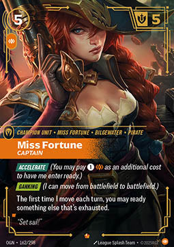 Miss Fortune, Captain (V.1 - Epic) - Origins (Epic) [OGN-162]