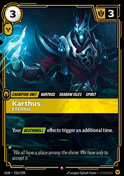 Karthus, Eternal - Origins (Rare) [OGN-236]