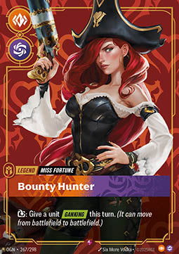 Miss Fortune, Bounty Hunter (V.1 - Rare) - Origins (Rare) [OGN-267]
