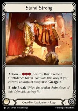 Stand Strong (Rainbow Foil) - Super Slam (Common) [SUP-169]