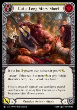 Cut a Long Story Short (Rainbow Foil) - Super Slam (Super Rare) [SUP-172]