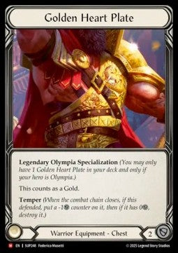 Golden Heart Plate (Regular) - Super Slam (Majestic) [SUP-248]