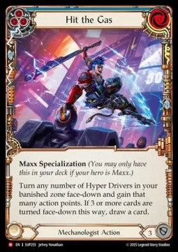 Hit the Gas (Rainbow Foil) - Super Slam (Majestic) [SUP-255]
