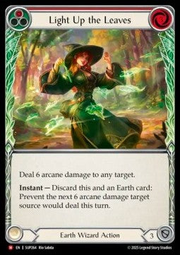Light Up the Leaves (Rainbow Foil) - Super Slam (Majestic) [SUP-264]