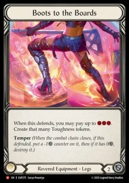 Boots to the Boards (Cold Foil) - Super Slam (Majestic) [SUP-275]