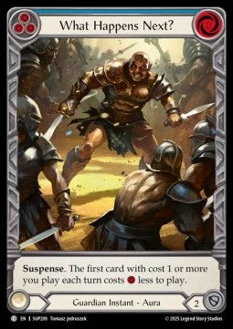 What Happens Next? (Extended Art Cold Foil) - Super Slam (Common) [SUP-209]
