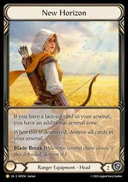 New Horizon (Extended Art Rainbow Foil) - Super Slam (Legendary) [SUP-256]