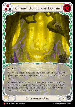 Channel the Tranquil Domain (Extended Art Cold Foil) - Super Slam (Majestic) [SUP-263]