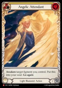 Angelic Attendant (Extended Art Cold Foil) - Super Slam (Majestic) [SUP-265]