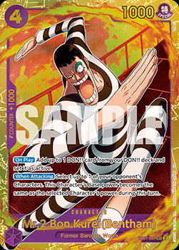 Mr.2.Bon.Kurei(Bentham) (EB01-061) - The Best Vol.2 (Secret Rare) [PRB02-EB01-061]