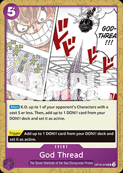 God Thread (OP10-079) (V.1) - The Best Vol.2 (Uncommon) [PRB02-OP10-079]