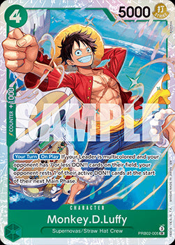 Monkey.D.Luffy (PRB02-005) (V.1) - The Best Vol.2 (Super Rare) [PRB02-005]