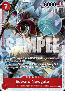 Edward.Newgate (ST15-002) (V.1) - The Best Vol.2 (Super Rare) [PRB02-ST15-002]