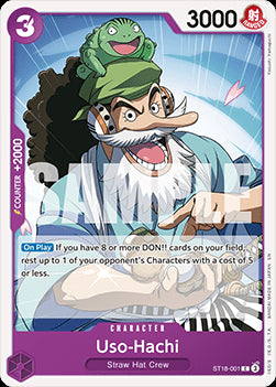 Uso-Hachi (ST18-001) (V.1) - The Best Vol.2 (Common) [PRB02-ST18-001]