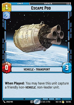 Escape Pod (V.1) - Secrets of Power (Rare) [SEC-056]