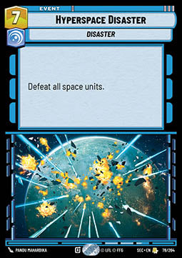 Hyperspace Disaster (V.1) - Secrets of Power (Rare) [SEC-078]