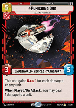 Punishing One, Takes No Prisoners (V.1) - Secrets of Power (Rare) [SEC-171]