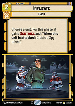 Implicate (V.1) - Secrets of Power (Rare) [SEC-231]