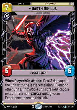 Darth Nihilus, Lord of Hunger (V.1) - Secrets of Power (Legendary) [SEC-244]