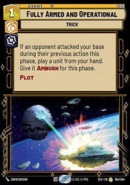 Fully Armed and Operational (V.1) - Secrets of Power (Rare) [SEC-194]