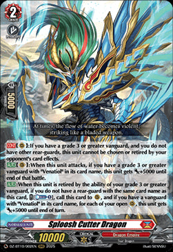 Sploosh Cutter Dragon  (V.1 - Triple Rare) - Dragonsoul Resonance (Triple Rare) [DZ-BT10-002]