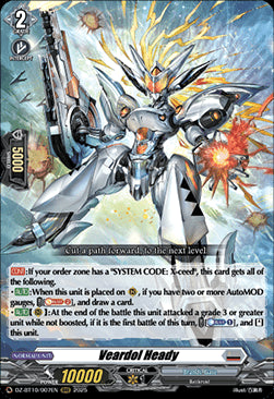 Veardol Heady  (V.1 - Triple Rare) - Dragonsoul Resonance (Triple Rare) [DZ-BT10-007]