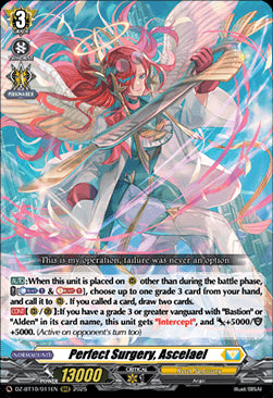 Perfect Surgery, Ascelael  (V.1 - Triple Rare) - Dragonsoul Resonance (Triple Rare) [DZ-BT10-011]
