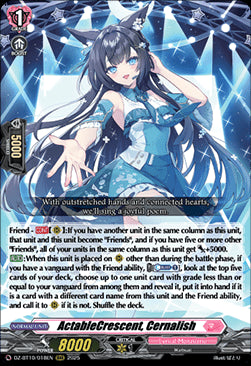 ActableCrescent, Cernalish  (V.1 - Triple Rare) - Dragonsoul Resonance (Triple Rare) [DZ-BT10-018]