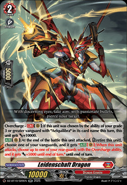 Leidenschaft Dragon  (V.1 - Double Rare) - Dragonsoul Resonance (Double Rare) [DZ-BT10-020]