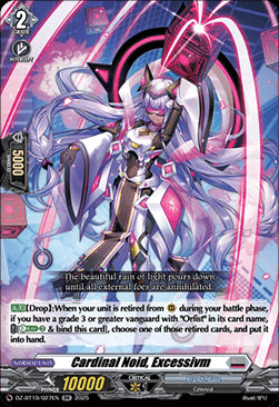 Cardinal Noid, Excessivm  (V.1 - Double Rare) - Dragonsoul Resonance (Double Rare) [DZ-BT10-027]