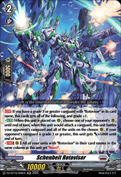 Schenheit Rotovisor  (V.1 - Double Rare) - Dragonsoul Resonance (Double Rare) [DZ-BT10-028]