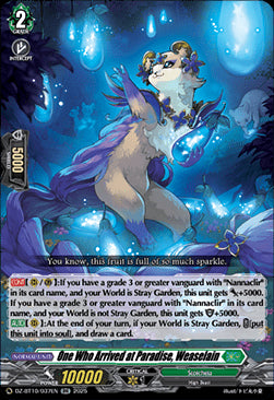 One Who Arrived at Paradise, Weaselain  (V.1 - Double Rare) - Dragonsoul Resonance (Double Rare) [DZ-BT10-037]