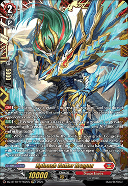 Sploosh Cutter Dragon  (V.2 - Double Frame Rare) - Dragonsoul Resonance (Double Frame Rare) [DZ-BT10-FFR02]