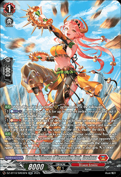 Dancing Princess of Resonating Rock, Crushuna  (V.3 - Silver Rare) - Dragonsoul Resonance (Silver Rare) [DZ-BT10-SR03]