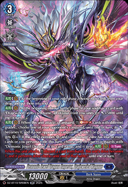 Demonic Jewel Dragon Emperor, Drajeweled Magnus  (V.4 - Silver Rare) - Dragonsoul Resonance (Silver Rare) [DZ-BT10-SR08]