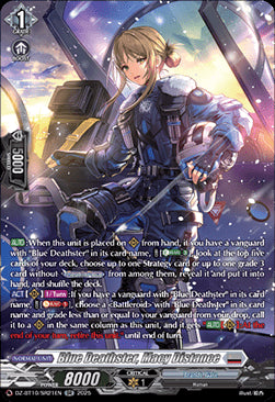 Blue Deathster, Macy Distance  (V.3 - Silver Rare) - Dragonsoul Resonance (Silver Rare) [DZ-BT10-SR21]