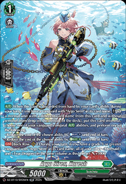 Argo Siren, Kuresh  (V.3 - Silver Rare) - Dragonsoul Resonance (Silver Rare) [DZ-BT10-SR35]