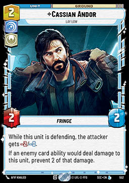 Cassian Andor, Lay Low (V.2) - Secrets of Power (Legendary) [SEC-552]
