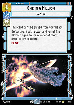 One in a Million (V.2) - Secrets of Power (Rare) [SEC-563]