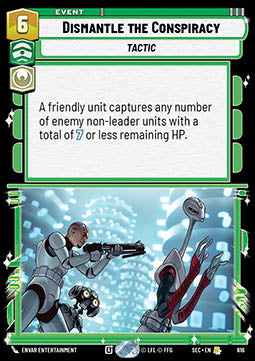 Dismantle the Conspiracy (V.2) - Secrets of Power (Rare) [SEC-616]