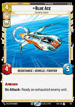 Blue Ace, Colorful Racer (V.2) - Secrets of Power (Rare) [SEC-714]