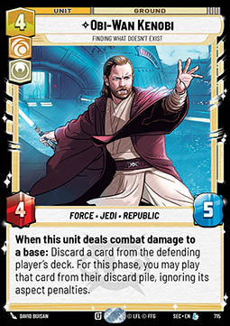Obi-Wan Kenobi, Finding What Doesn't Exist (V.2) - Secrets of Power (Legendary) [SEC-715]