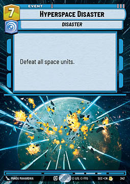 Hyperspace Disaster (V.1) - Secrets of Power: Extras (Rare) [XSEC-342]