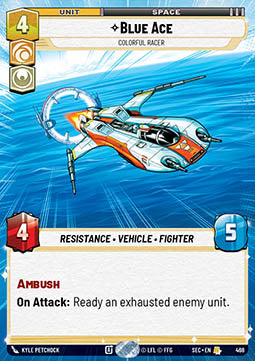 Blue Ace, Colorful Racer (V.1) - Secrets of Power: Extras (Rare) [XSEC-468]