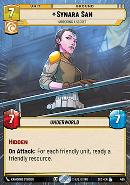 Synara San, Harboring a Secret (V.1) - Secrets of Power: Extras (Legendary) [XSEC-489]